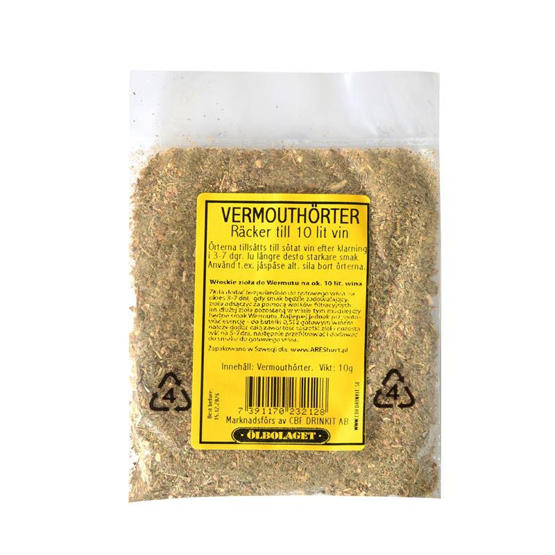 Włoskie zioła do wermutu - 10g