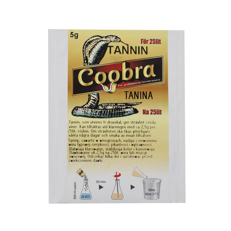 Coobra Tanina do wina - 5g