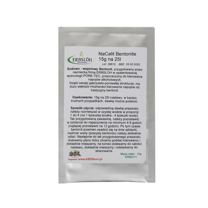 NaCali Pore-Tec Bentonite - 15g