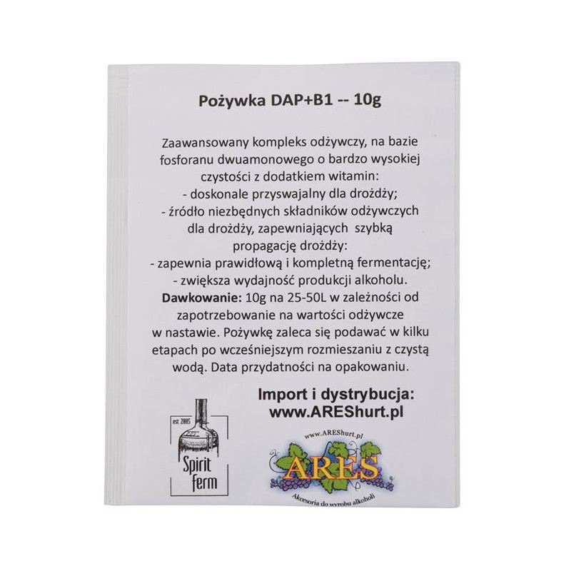 Pożywka DAP + B1 - 10g
