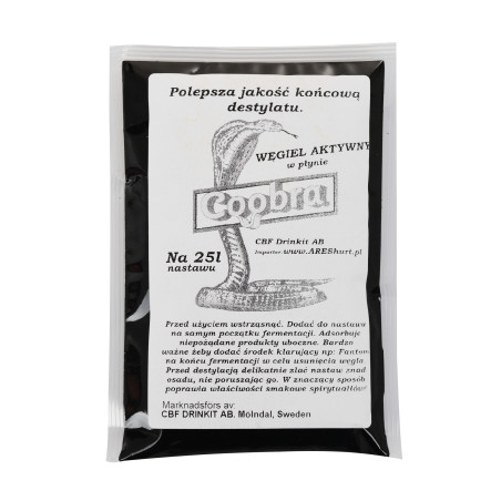 Węgiel płynny Coobra na 25l nastawu